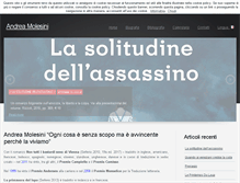 Tablet Screenshot of andreamolesini.it
